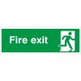 Extra Large Fire Exit Running Man Right Sign