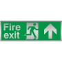 Fire Exit Up Sign | Rainbow Safety