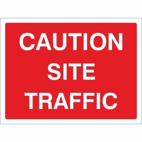 Caution Site Traffic Road Sign Caution Site Traffic Road Sign