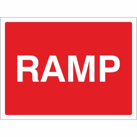 Ramp Road Sign