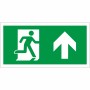 Fire Exit Symbol Only With Arrow Up Sign