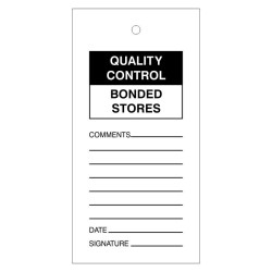 Quality Control Tags