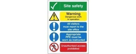 Site Safety Signs