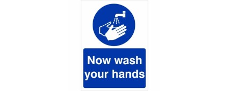 Wash Your Hand Signs