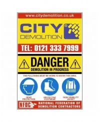 Demolition Signs