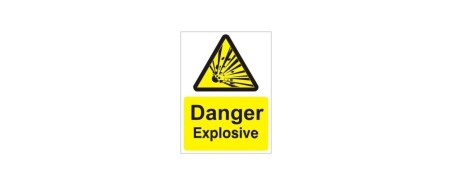 Explosive Signs