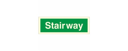 Stairway Identification Signs