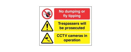 Fly Tipping Signs