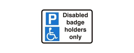 Disabled Parking Signs