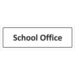 School Door Signs