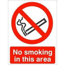 No Smoking / No Vaping Signs