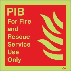 Glow in the Dark Premises Information Boxes (PIB)