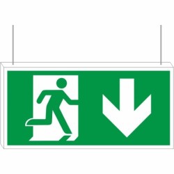 Warehouse Fire Exit Signs
