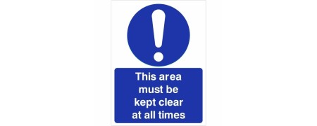 Keep Clear Signs