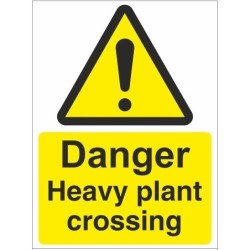 Heavy Plant Warning Signs
