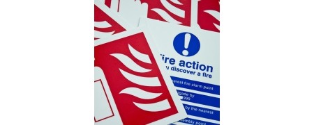 Glow in the Dark Fire Equipment Signs