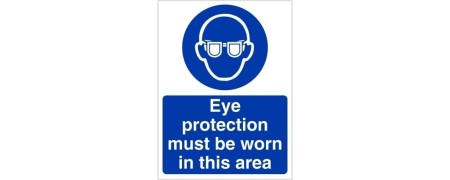 Eye Protection Signs