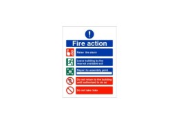 Fire Action Signs: What They Are and Why You Need Them