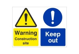 Mandatory construction site signs in the UK (HSE-style checklist)